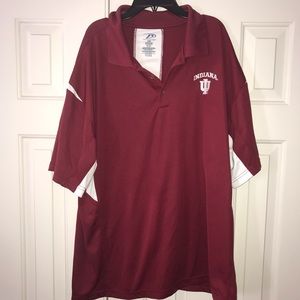 EUC University of Indiana Polo Shirt Size XL.